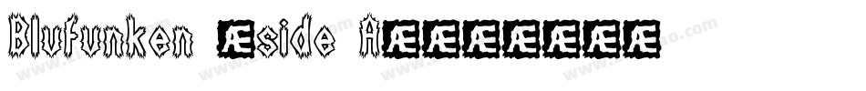 Blufunken (side A)字体转换